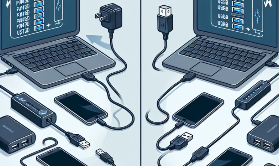 What are the Key Differences Between Powered and Non-Powered USB Splitters?